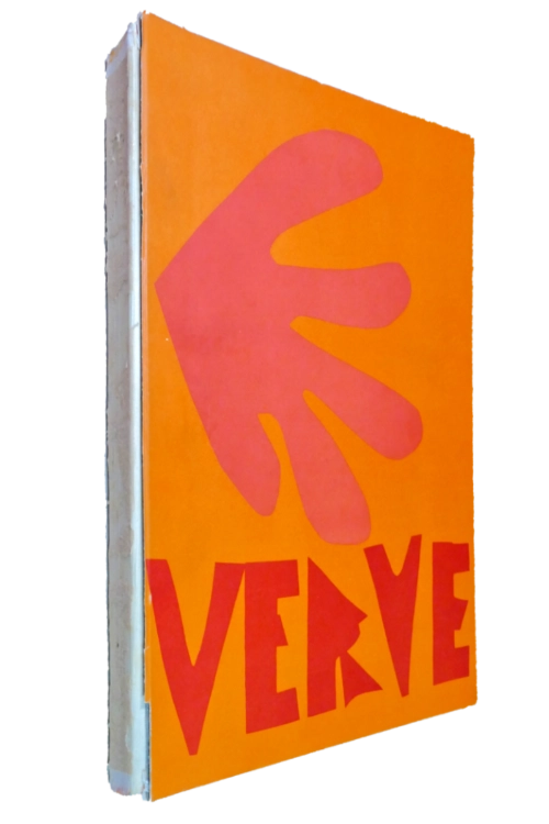 Orangefarbener Papierband, Rücken fehlt vollständig, vor der Restaurierung