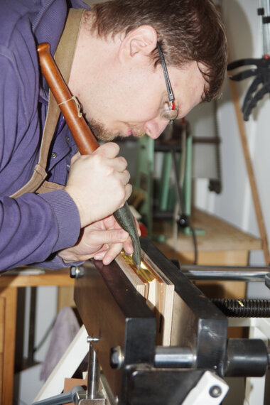 Porträt des Buchbinders und Restaurators Florian Wolper 